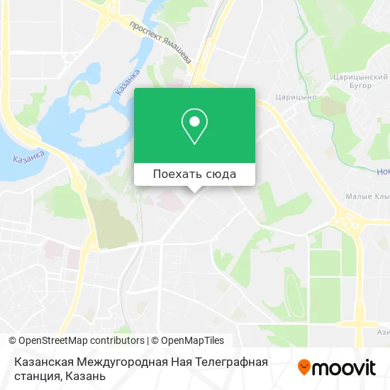 Карта Казанская Междугородная Ная Телеграфная станция