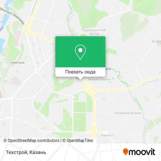 Карта Техстрой