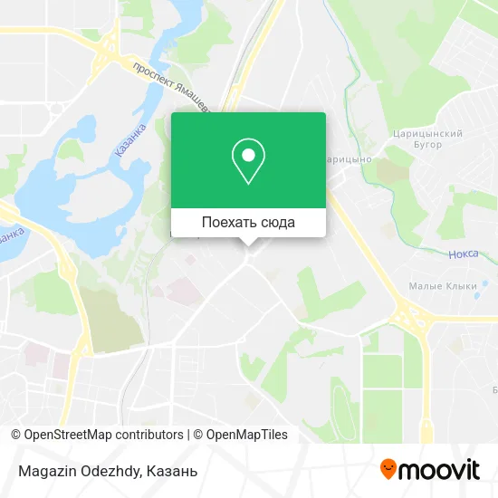 Карта Magazin Odezhdy