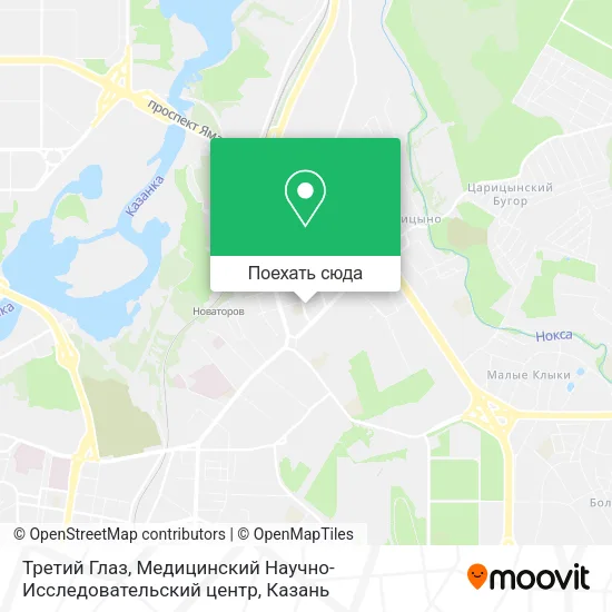 Карта Третий Глаз, Медицинский Научно-Исследовательский центр