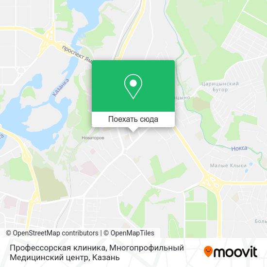 Карта Профессорская клиника, Многопрофильный Медицинский центр