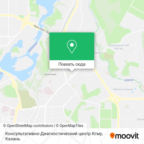 Карта Консультативно-Диагностический центр Кгму