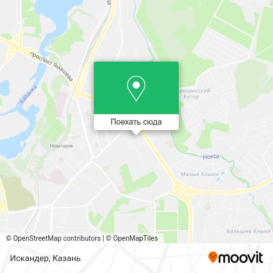 Карта Искандер