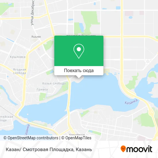 Карта Казан/ Смотровая Площадка