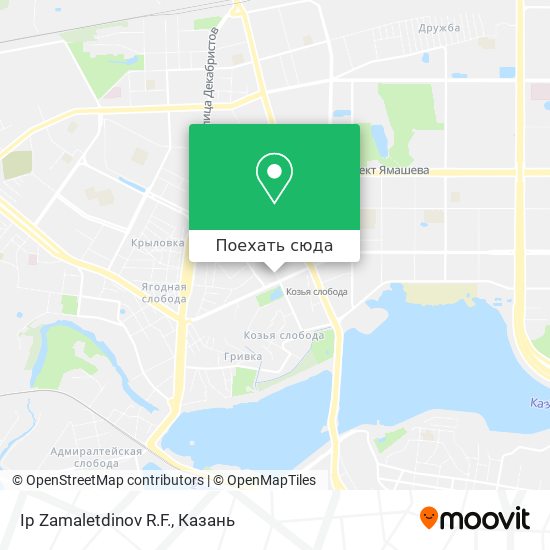 Карта Ip Zamaletdinov R.F.