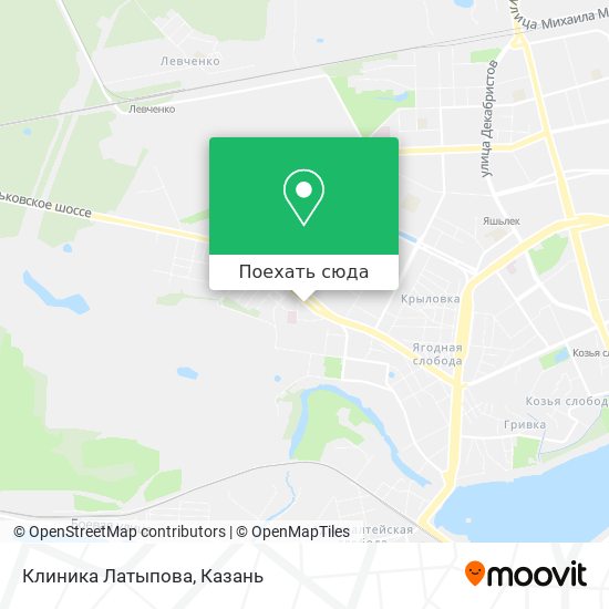 Карта Клиника Латыпова