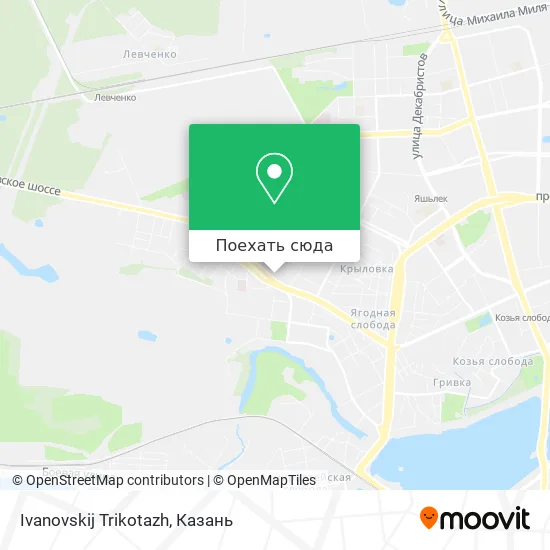 Карта Ivanovskij Trikotazh