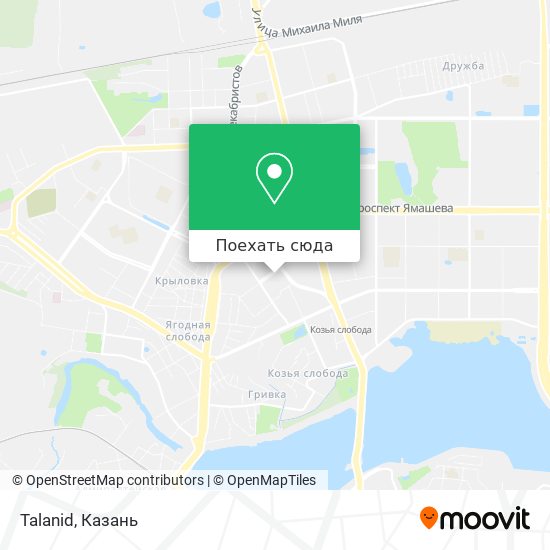 Карта Talanid