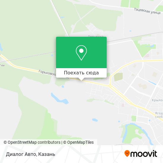 Карта Диалог Авто