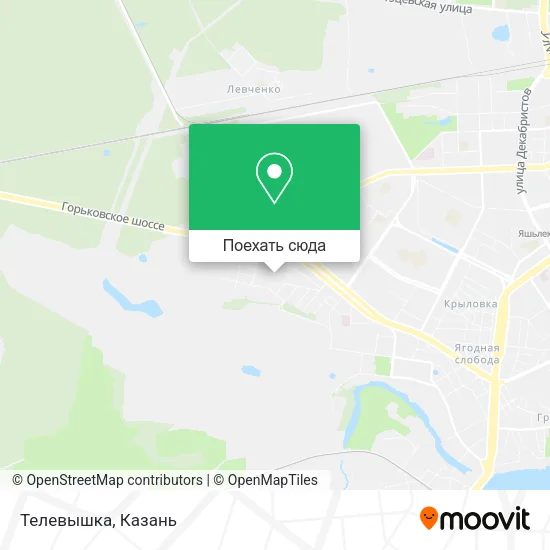 Карта Телевышка