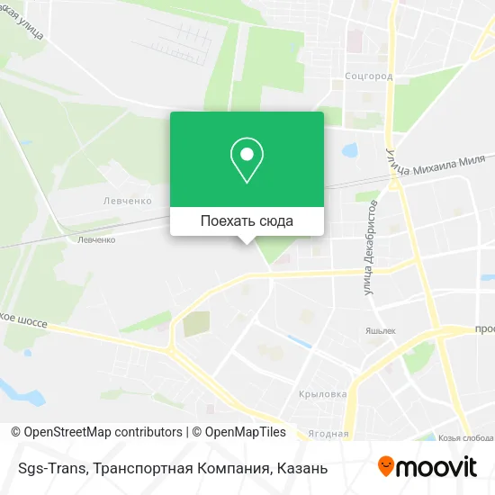 Карта Sgs-Trans, Транспортная Компания