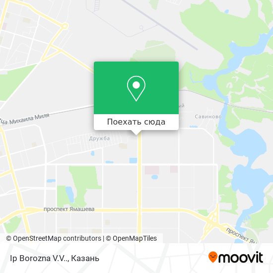 Карта Ip Borozna V.V..