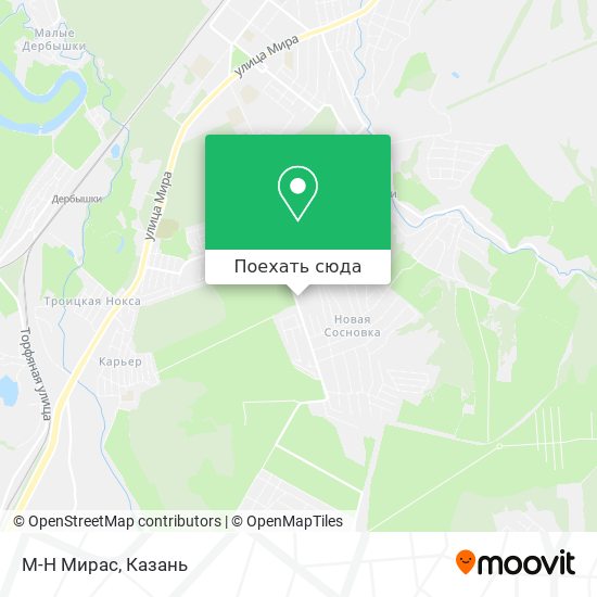 Карта М-Н Мирас