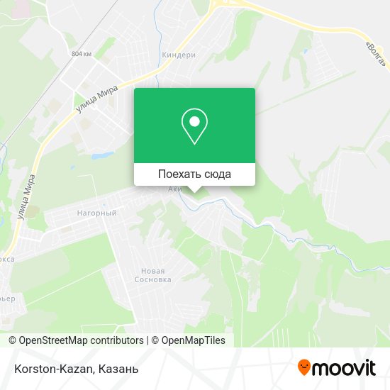 Карта Korston-Kazan