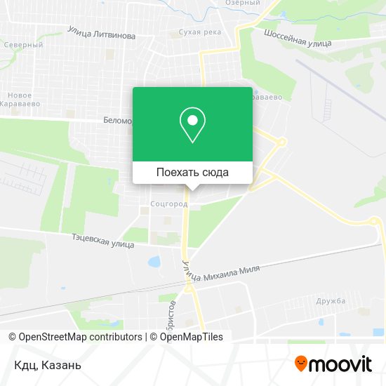 Карта Кдц