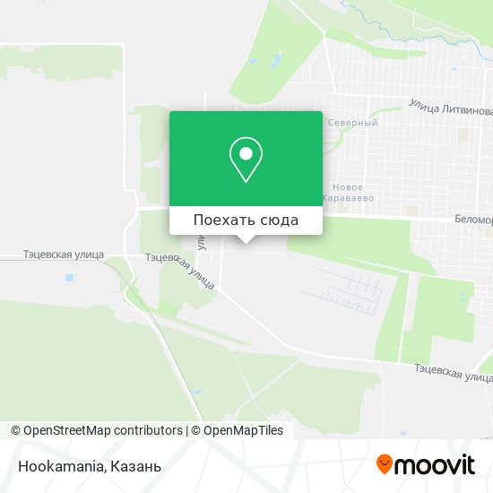 Карта Hookamania