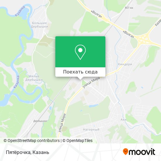 Карта Пятёрочка