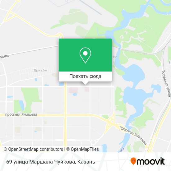 Карта 69 улица Маршала Чуйкова