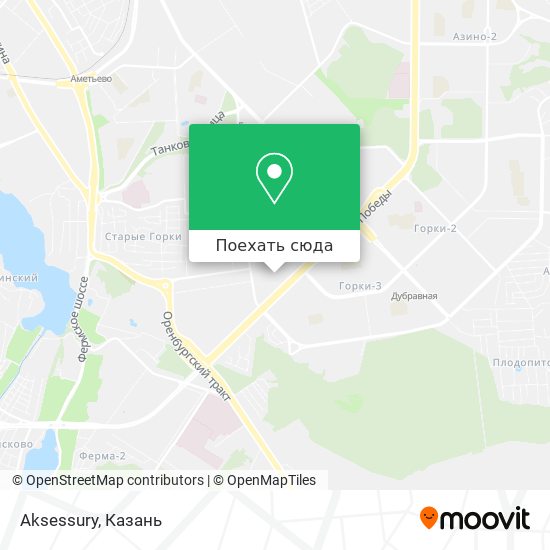 Карта Aksessury