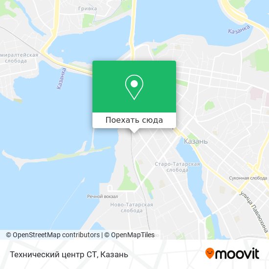 Карта Технический центр СТ