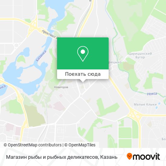 Карта Магазин рыбы и рыбных деликатесов