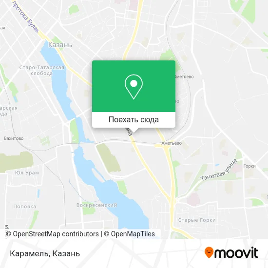 Карта Карамель