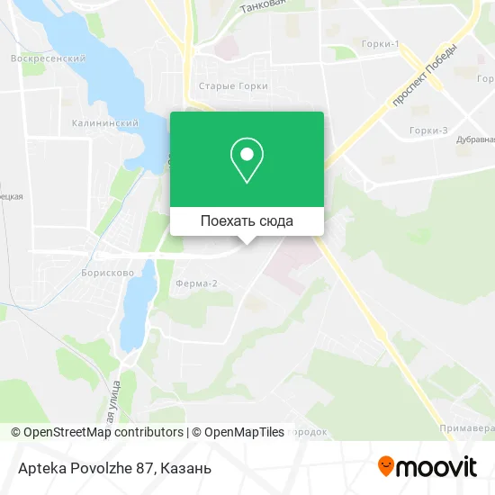 Карта Apteka Povolzhe 87