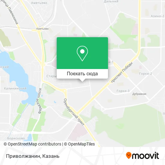Карта Приволжанин