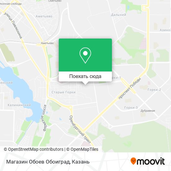 Карта Магазин Обоев Обоиград
