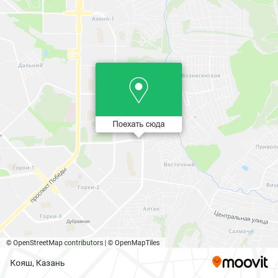 Карта Кояш