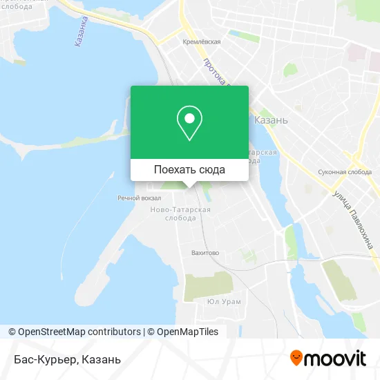 Карта Бас-Курьер