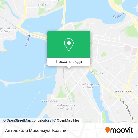 Карта Автошкола Максимум