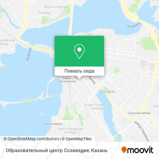 Карта Образовательный центр Созвездие