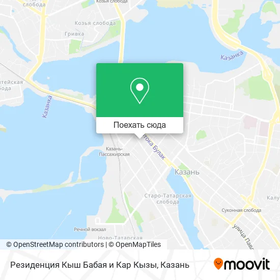 Карта Резиденция Кыш Бабая и Кар Кызы