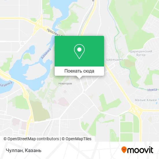 Карта Чулпан