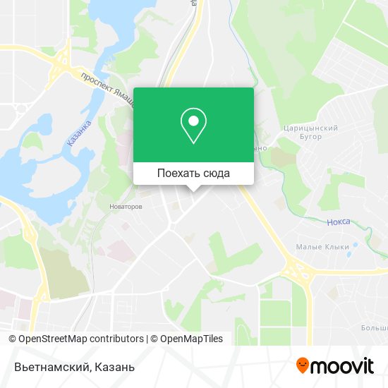 Карта Вьетнамский
