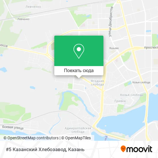 Карта #5 Казанский Хлебозавод