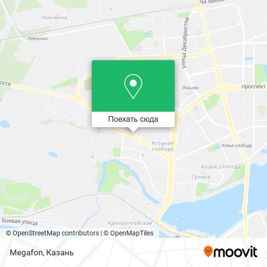 Карта Megafon