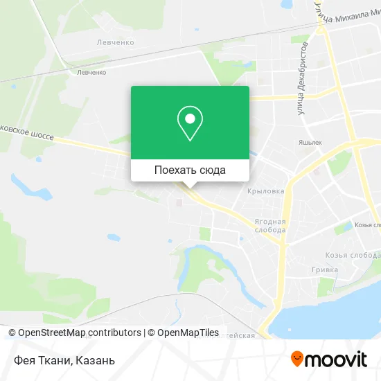 Карта Фея Ткани