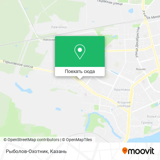 Карта Рыболов-Охотник