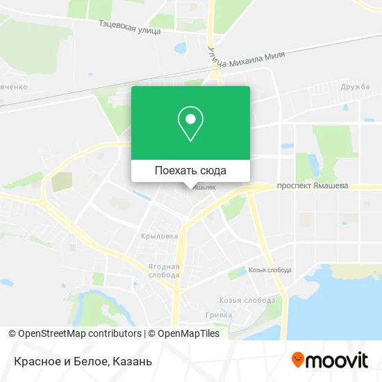 Карта Красное и Белое