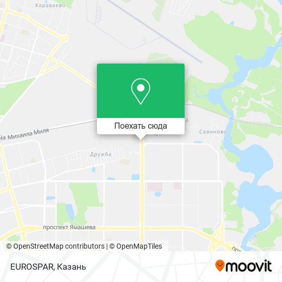 Карта EUROSPAR