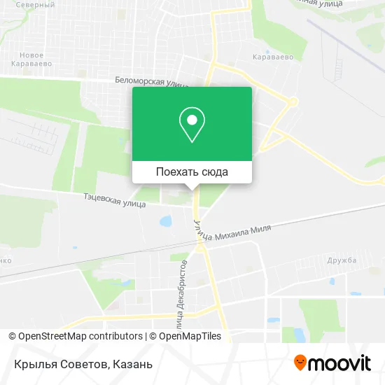 Карта Крылья Советов