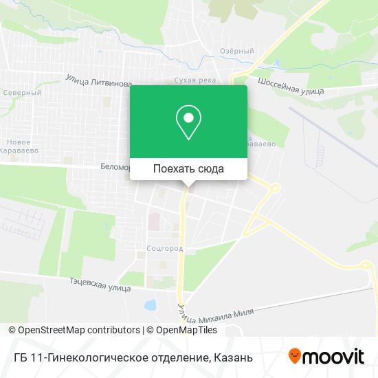 Карта ГБ 11-Гинекологическое отделение