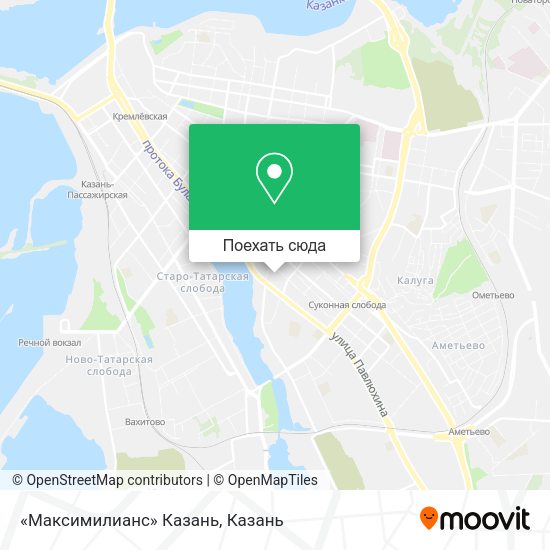 Карта «Максимилианс» Казань