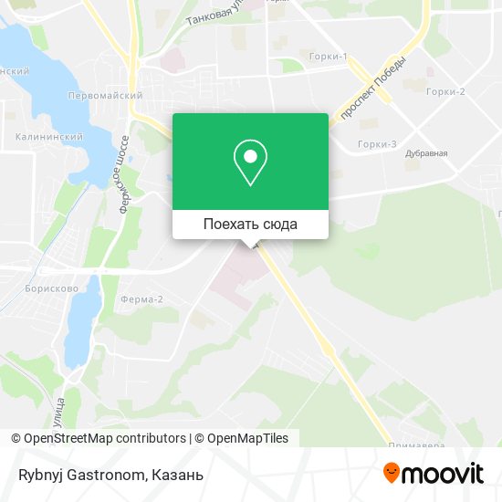 Карта Rybnyj Gastronom