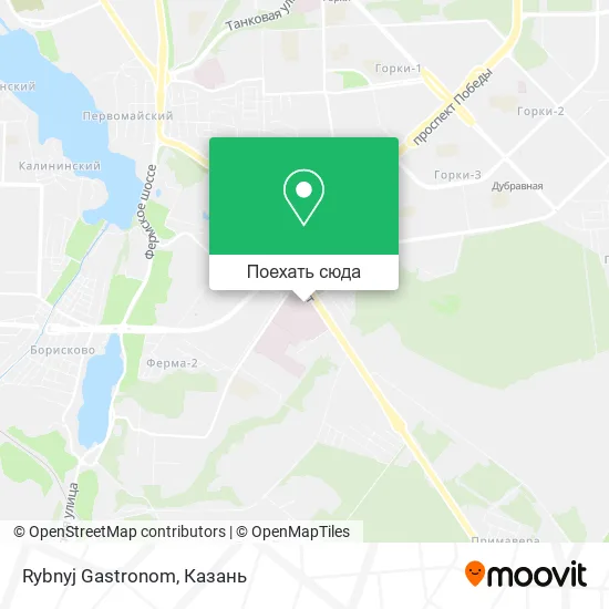Карта Rybnyj Gastronom