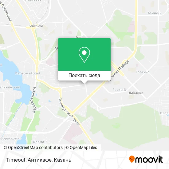 Карта Timeout, Антикафе
