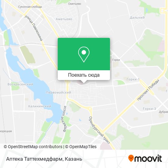 Карта Аптека Таттехмедфарм