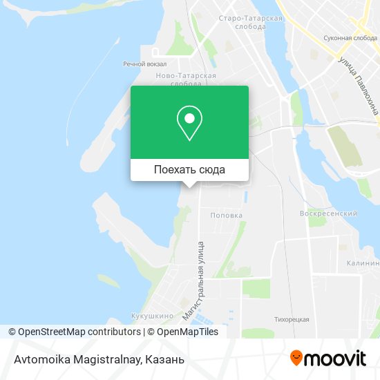 Карта Avtomoika Magistralnay